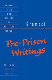 Gramsci Pre-Prison Writings