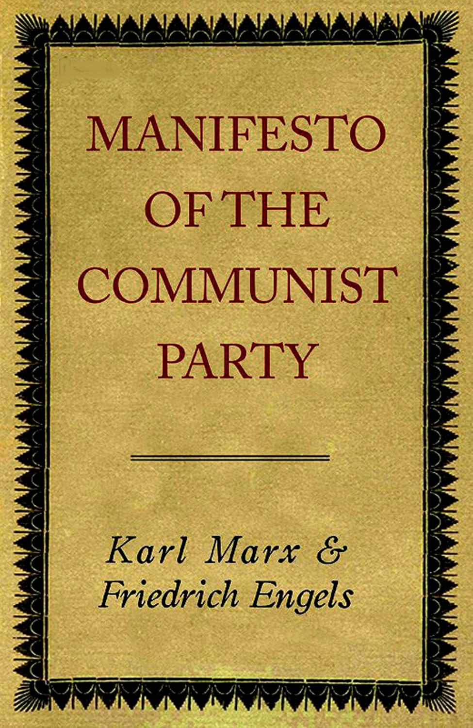 Manifesto of the Communist Party